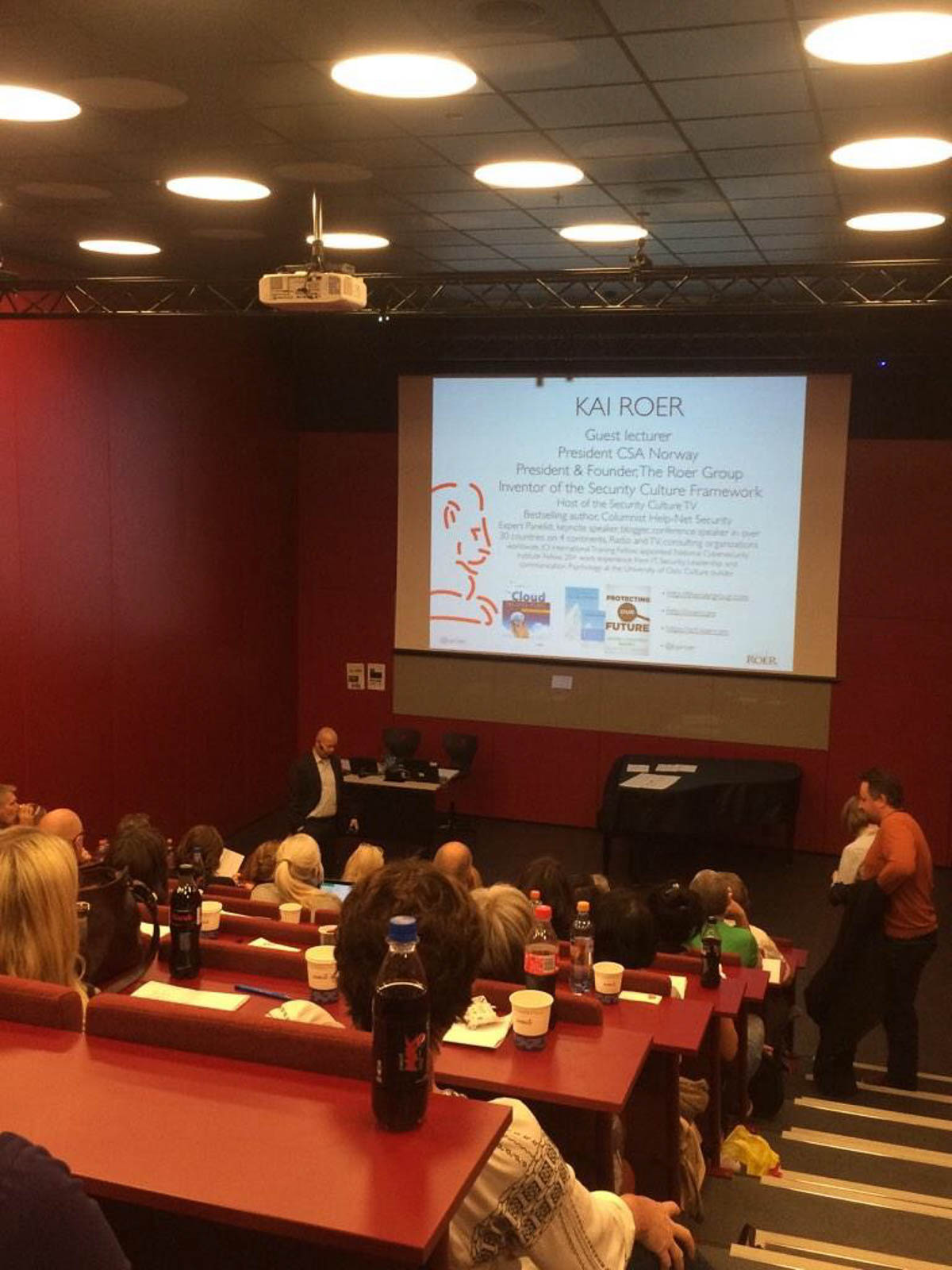 Guest lecture at university